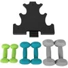 Songmics Hantel-Set 1, 2, 3kg Grau-Grün