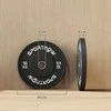 SPORTNOW svorių rinkinys, 2 x 10 kg, svorių diskų rinkinys, svoriai 5 cm grifui, Ø 50 mm kiaurymė, juoda