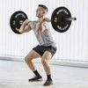 SPORTNOW svorių rinkinys, 2 x 10 kg, svorių diskų rinkinys, svoriai 5 cm grifui, Ø 50 mm kiaurymė, juoda