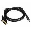 HDMI-DVI kabelis 2 m HD8 su auksuotais antgaliais