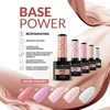 Activeshop Hibridinė gelinio lakavimo bazė Claresa Power Base, 06 rožinis, 5 g