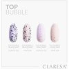 Activeshop Hibridinis nagų lakas Claresa Top Bubble Gold Matt, 5 ml