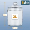 Indas su dangčiu 2 l