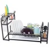 Dish drying rack with tray stand loft