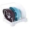 Dish drying rack lid rack