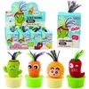 Lean Toys Interaktyvios figūrėlės Screaming Vegetables su spalvingais plaukais