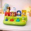 Lean Toys Interaktyvus edukacinis žaislas vaikams su gyvūnėliais