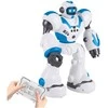 Lean Toys Interaktyvus nuotoliniu būdu valdomas robotas U ICTORY 16 funkcijų mėlynas