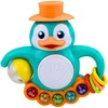 Lean Toys Interaktyvus pingvinas (turkio spalvos, oranžinis, baltas)