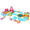 Lean Toys Interaktyvus žiurkėno žaidimų rinkinys su ledų parduotuve ir kavine