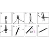 Verk Group Išgyvenimo apyrankė su kompasu ir ugnies skeltuvu, 26 cm