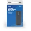 Savio M.2 SSD NVMe išorinio disko korpusas, USB-C 3.1, AK-67, pilkas