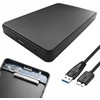 Kilimėlis Išorinis dėklas 2,5'' HDD/SSD USB 3.0 SATA