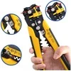 Wire stripping pliers cable crimper