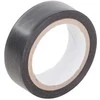 Pvc insulation tape juodas water resistant 9m