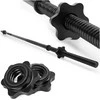 Springos Juodas plieno strypas 180 cm