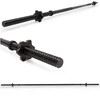 Springos Juodas plieno strypas 180 cm