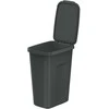 Prosperplast Juodas šiukšlių dėžė COMPACTA Q PLUS 35 L
