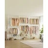 Songmics Kabykla 3 lygių reguliuojama 33,5x240-353x208-310 cm