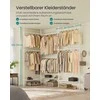 Songmics Kabykla 3 lygių reguliuojama 33,5x240-353x208-310 cm
