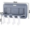 Kitchen hanger bracket shelf utensil holder shelf