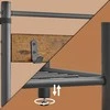 Songmics Kabykla, 32x85x177 cm, 9,5kg