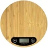 Virtuvinės svarstyklės Elektroninės bambukinės virtuvės svarstyklės su LCD ekranu 5kg