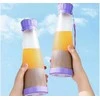 Nešiojamas USB belaidis trintuvas kokteiliams 400ml, violetinis