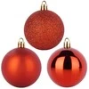 Christmas Decoration Kalėdiniai Žaislai Rinkinys 12 Vnt. Raudoni 6 cm