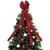 Christmas Decoration Dekoratyvinė juosta Kalėdų eglutei Raudona 130x33 cm