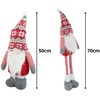 Kalėdinis nykštukas su teleskopinėmis kojomis 50-70 cm