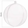 Kalėdinis plastikinis burbulas Springos 8 cm