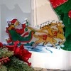 Kalėdų dekoracijos - Kalėdų senelio rogės