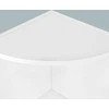 Songmics Kampinė lentyna 30 x 129,5 x 30 cm