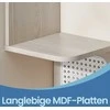 Songmics VASAGLE kampinė lentynėlė, sieninė lentynėlė su 5 lygiais, pakabinama lentynėlė