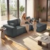Kampinė modulinė sofa 267 × 168 cm