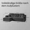 Songmics Kampinė sofa 244 cm
