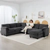 Kampinė sofa 292x224x85 cm