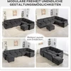 Kampinė sofa 292x224x85 cm