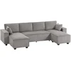 Kampinė sofa 311 x 154 x 91 cm