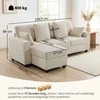 Kampinė sofa smėlinė