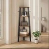Songmics Kampinis lentyna 34x125x34 cm, 4 lentynos