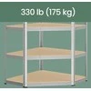 Songmics Kampinis Stelažas sunkesniems daiktams, 5 lygiai, metalinis, 70x70x180 cm