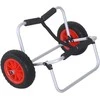 Homcom Baidarių ir kanojų vežimėlis, Surf vežimėlis sulankstomas su diržu, PU ratukai su paminkštinimu, iki 90 kg L70 x W40 x H42 cm