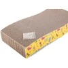 Cardboard cat scratcher horizontal wave catnip