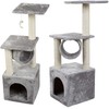 Cat scratching post medžio house tower bed 92cm