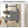 Songmics Feandrea Draskykla, XXL kačių medis, kačių draskykla su urvu