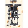 Songmics Feandrea Draskyklė XXL 172 cm dūmų pilka