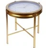 Home Styling Collection Šoninis staliukas su laikrodžiu 42 cm auksinis