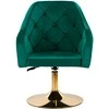 Activeshop Pasukamas fotelis 4Rico QS-BL14G Velvet Žalias